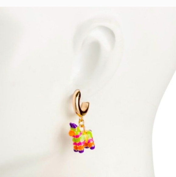 New Betsey Johnson Piñata earrings - Picture 2 of 2